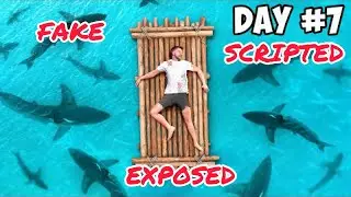 MR BEASTS 7 DAYS IN THE OCEAN CHALLENGE WAS FAKE & SCRIPTED FULL PROOF MR BEAST FAKED HIS VIDEOS