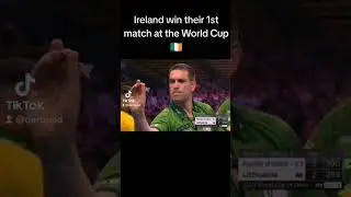Ireland win their 1st match at the World Cup #darts #worldcup #ireland