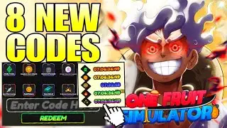 [GEAR 5 + T. HUNT UPDATE] ALL NEW WORKING CODES IN ONE FRUIT SIMULATOR 2024 AUGUST!