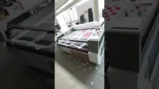 Fabric laser cutting machine 1800x1200mm with 120watt laser power