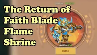 Idle Heroes - Huge Damage against Faith Blade (Flame Shrine)