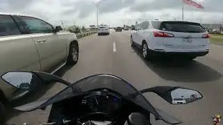 Yamaha R6 RUNS From The Police #yamaha #r6