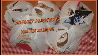 500 TL'lik MARKET ALIŞVERİŞİ (HAZİRAN 2020) #AyınKanalı #alışveriş