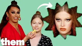 Vivian Wilson Gets a Drag Makeover From Sasha Colby | Them
