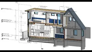 How to draw Section elevation from plan