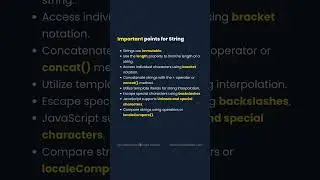 What is String in JavaScript | JavaScript Strings | YouTube Shorts