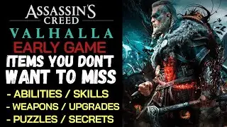 Assassins Creed Valhalla Early Game Secrets, Puzzles, Books of Knowledge & Weapon