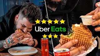 PROVEI O KEBAB COM PIOR E MELHOR AVALIAÇÃO DO UBER EATS! -  T1 EP.5