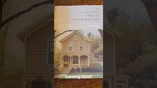 My Old House Journal - Your Old House has a story...tell it...document it for the future! 👍
