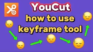 how to use keyframe tool YouCut Editor