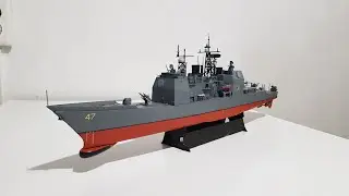 U.S.S. Ticonderoga ( MiniHobbyModels) 350 scale - ФОТООТЧЕТ