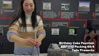 Birthday Cake Fountain and Clips Explianed