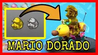 DESBLOQUEAR a MARIO DORADO (Personaje Secreto) | Tutorial Mario Kart 8 Deluxe 2024