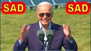 Joe Biden FALLS APART in Wisconsin Today During Investing in America Speech.....