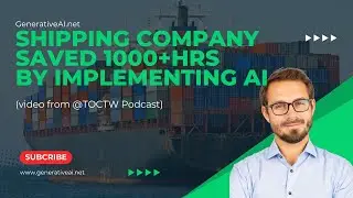A Shipping Company Saved 1000+ hours by Implementing AI - Heres How