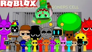 Sprunki Jevin Plays Sprunki Prison Run Obby but these are MEMES! | ROBLOX | Incredibox Sprunki!