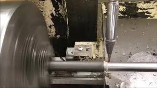 Длинный тонкий конус на токарном станке
