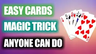 Easy Card magic trick anyone can do | Revealed | Dynamic cracker