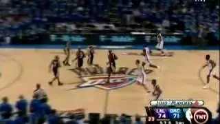 Pau Gasol vs Thunder PLay-Off R1-G3(22-4-2010)