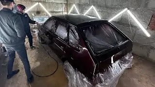 Полный перекрас ВАЗ 2114. Минус коробка на АКАПУЛЬКЕ. Октавия  RIP сдох КАТАЛИЗАТОР. Делаем стайдж?