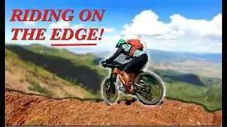 RIDING on the EDGE at 10,000 feet! | Mountain biking the Wasatch Crest in Park City, Utah