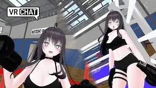 Fun in the ring with an unpredictable boxer VRchat POV BOXING