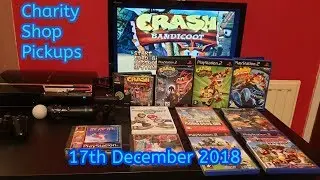 Retro Game Hunting - Charity Shop Pickuos