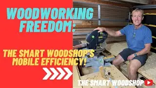 Mobile woodworking shop is the FUTURE of woodworking!