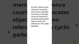 Python Interview Questions #9