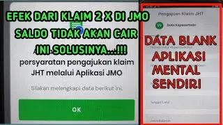 APLIKASI JMO BPJS KETENAGAKERJAAN KELUAR SENDIRI ATAU MENTAL || INI SOLUSINYA ..!!!