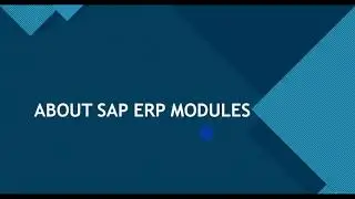 SAP ERP New User Training