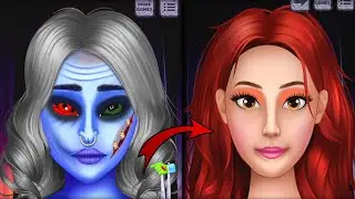 🥳Asmr || How it is possible 🧟Asmr Vampire Female Into Beautiful Girl 😍 - Vampire Girl Surgery