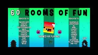 60 Rooms of FUN by McMiner3244 | Platformer level Geometry Dash 2.2