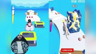 Twerk Race 3D VS Dino Run 3D | Part- 1
