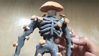 ปั้นดินน้ำมัน SCP-5771 เปรตหัวเห็ด🍄
