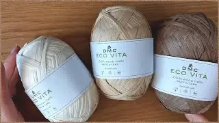 DMC Flat Raffia: the summer revelation for creative crocheting 😍