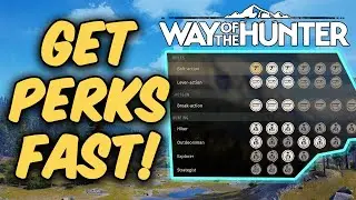 The FASTEST Ways To Get PERKS In Way Of The Hunter! - Way of the Hunter