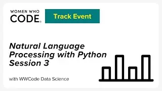Natural Language Processing with Python - Session 3