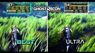 Ghost Recon Wildlands All graphics Settings compared | Best Settings
