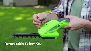 7.2V Electric Trimmer 2 in 1 Lithium-ion Cordless Garden Tools