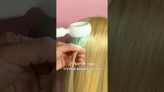 How To Use UV Hair Extension Glue & Remover Kit? | ARISON HAIR