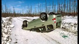 Один в тайге. Не доехал до озера 2 км.