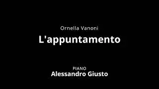 O. Vanoni, L'APPUNTAMENTO | Piano accompaniment instrumental karaoke