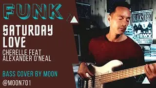 Cherelle Ft. Alexander O'Neal - Saturday Love (Bass Cover)