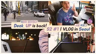 I'm back.. with a Korea Vlog! Daily life in Seoul, Coffee Shops & Writer's block strategies | EN