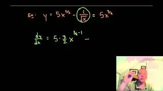 Basic Derivative Rules - Lots of Examples