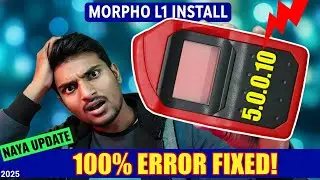 Morpho L1 Full Installation | Windows 11 Morpho L1 Not Working | How To Install Morpho L1 rd Service