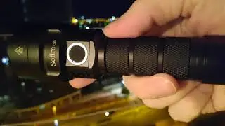 Sofirn C8G XHP35 HI Vs Sofirn C8G SST40 Flashlight - Outdoor Test