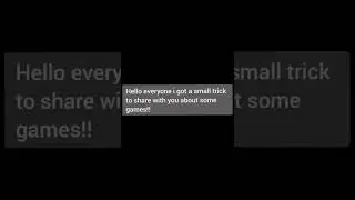 Just a trick you need to try for offline idle games!!