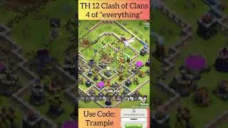 Town hall 12 Attack troops - Clash of clan #clashofclans #viralvideo #townhall11base #th12attacks